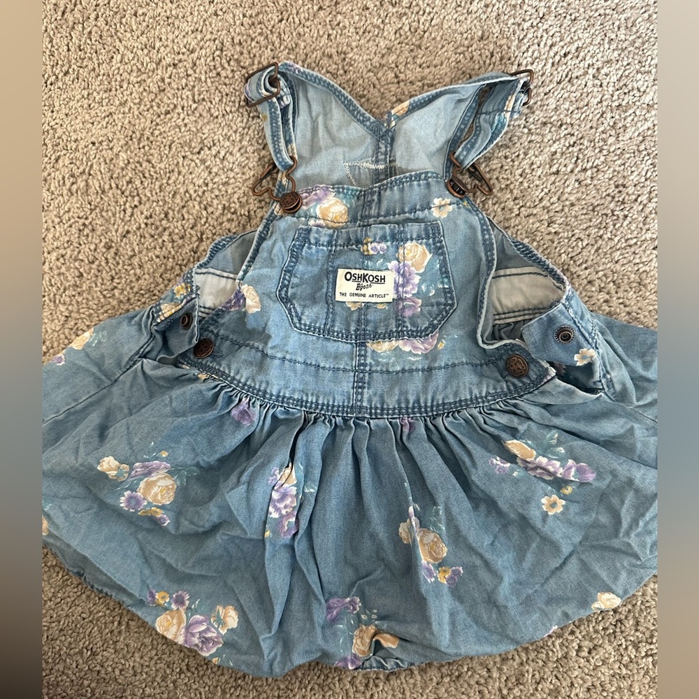 Osh kosh overall dress